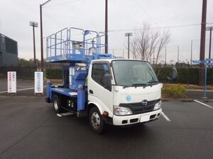 ★最終出品/H26年デュトロ/アイチ製高所作業車/TZ701A/距離若い/６速MT/ETC/電動パーキング/フレーム綺麗★