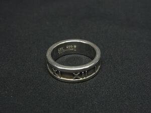 1円 TIFFANY＆Co ティファニー アトラス SV925 リング 指輪 アクセサリー 約10号 メンズ レディース シルバー系 FL0643