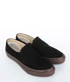 PRAS COMFY LOAFERS [BLACK / BROWN SOLE]