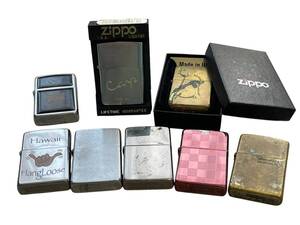 【ジャンク】ZIPPO ジッポー オイルライター 8個セット 広島東洋カープ 他 