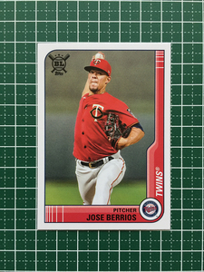 ★TOPPS MLB 2021 BIG LEAGUE #42 JOSE BERRIOS［MINNESOTA TWINS］ベースカード「VETERANS & ROOKIES」★