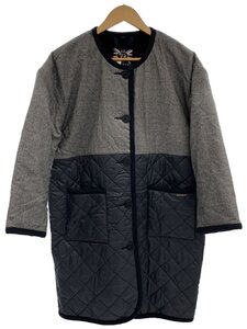 LAVENHAM◆キルティングジャケット/36/ウール/GRY/LVH-19A071-2