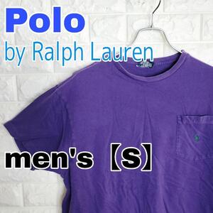 C287【Polo by Ralph Lauren】プリントTシャツ【メンズS】