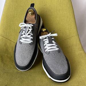 美品 COLE HAAN ZERO GRAND コールハーン ゼログランド ニットレースアップシューズ 7.5 25.5相当 ビジネス スニーカー