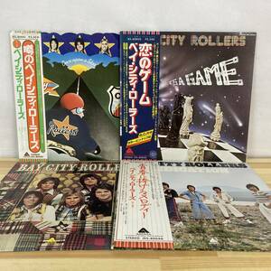 x20■【LP/セット】Bay City Rollers ベイ・シティ・ローラーズ LP4枚セット ● Once Upon A Star / Dedication / It