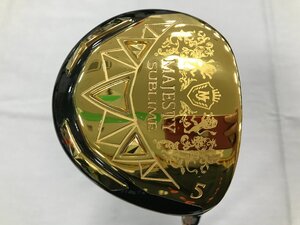 ■中古■フェアウェイウッド■マジェスティゴルフ MAJESTY SUBLIME GOLD 2023 純正カーボン R 5番 20度【21751110401144847003】