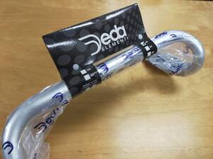 限定品　ZERO100　ポリッシュ　シルバー　420mm　外－外　クランプ径31.8mm　ゼロ100　DEDA　デダ　アルミハンドル　ドロップハンドル