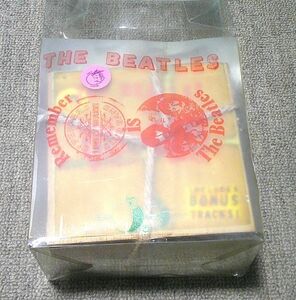 輸入盤3CD + VHS BOX：BEATLES/THE MYSTERY TRIP/REMEMBER IS THE BEATLES+ARRIVING+NOTHING+EXTRA BONUS TRACKS/木製BOX/300セット