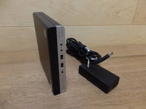 ◆HP EliteDesk 800 G4 DM 35W/SSD+HDD/win10Pro/8GB/ USEDジャンクにて◆送料込◆