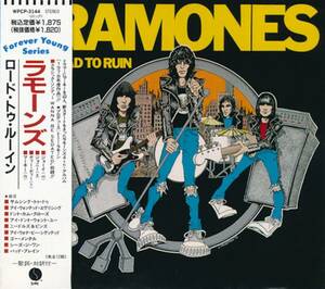 ＊中古CD RAMONESラモーンズ/ROAD TO RUIN 1978年作品4th国内盤 U.S/NYCパンクロック PATTI SMITH DEAD BOYS NEWYORK DOLLS IGGY POP