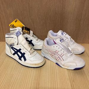 未使用 店頭展示品 アシックス ファブレLE-J GEL BRADENTON 24センチ TBF701 TEY456 当時物 asics 90年代