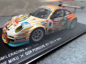 絶版SPARK 1/43 初音ミク × GSRポルシェ スーパーGT 2010第5戦仕様