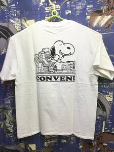 THE CONNVENI×PEANUTS×fragment design Tシャツ XL 未使用 ザ コンビニ ピーナッツ フラグメントデザイン スヌーピー