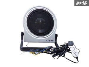 【ストア出品】Clarion クラリオン パワード サブ ウーファー SRV212 リモコン付 棚2K22