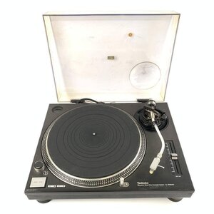 Technics テクニクス SL-1200MK3 レコードプレーヤー DJ カートリッジ:audio-technica/AT-E30 ダストカバー/サブウエイト付き◆簡易検査品