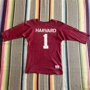 ◎送料無料◎80s vintage Champion チャンピオンフットボールTシャツ ビンテージ オリジナル トリコタグ カレッジ HARVARD