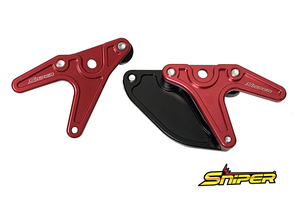 ZX-25R ZX-4R Z650RS NINJA650 Z650 レーシングスタンドフック 赤 スプロケットガード付 タイプC SNIPER スナイパー SP0099R