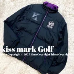 【美品】kiss mark Golf  キスマークゴルフ ダウンジャケット LL