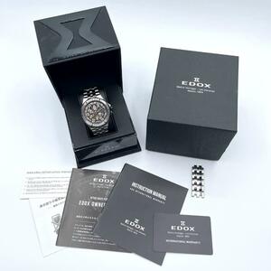 【定価31万】 エドックス EDOX 時計 腕時計 メンズ デルフィン 自動巻き
