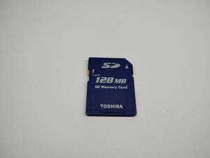 128MB　メガバイト　TOSHIBA　SDカード　メモリーカード