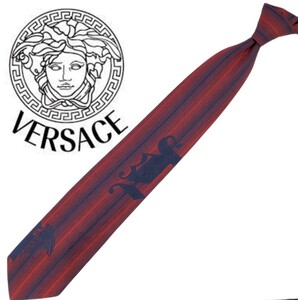 773/ 美品 VERSACE ヴェルサーチ ヴェルサーチェ 中古 ネクタイ ネコポス発送