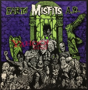 MISFITS EARTH A.D WOLFS BLOOD 86 半透明 VINYL LP 廃盤 ミスフィッツ glenn danzig samhain black flag balzac ダンジグ horror punk