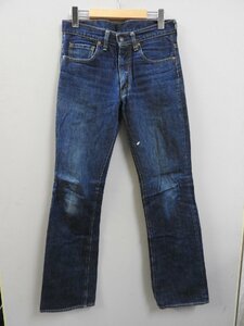 DENIME　ダメージペイント加工　ジーンズ　デニムパンツ　30