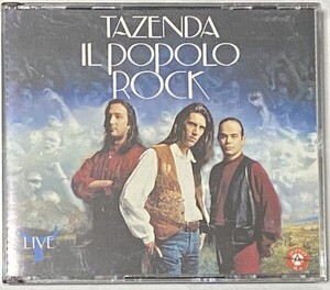 TAZENDA IL POPOLO ROCK LIVE 2CD Sardinian ethnic pop-rock タゼンダ