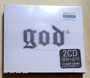 god CHAPTER 6 an ordinary day CD+VCD 新品未開封 6集 普通の日 反対が惹かれる理由 6th ユン・ゲサン ソン・ホヨン キム・テウ g.o.d