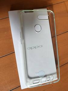 OPPO AX7 ソフトケース　純正品