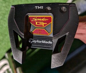 テーラーメイド SPIDER スパイダー GT ブラック TM1 パター スチールシャフト 【34】 シャフト：スチールシャフト パター TaylorMade