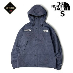 売切り【正規新品】THE NORTH FACE GORE-TEX MOUNTAIN JACKET マウンテンジャケット デニム US 限定品 最高峰(S)青 180915-225