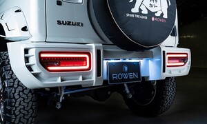 ロウェン ジムニーシエラ JB74W リアバンパー FRP 未塗装 1K002P00 ROWEN JAPAN PREMIUM ジャパン プレミアム