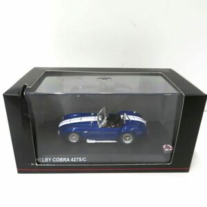 京商 Shelby Cobra シェルビー コブラ 427S/C BLUE MET 03018MBL 1/43 完成品
