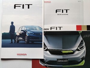 ★　HONDA　ホンダ　FIT 　カタログ　2022年11月　＆　アクセサリーカタログ　＆　無限　MUGEN カタログ　★