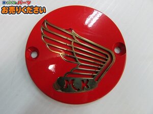 ●【155】展示品♪ホンダ モンキー★社外 カスタム ポイントカバー レッド×ゴールド