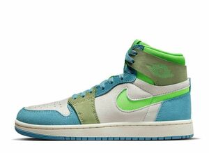 Nike WMNS Air Jordan 1 Zoom CMFT 2 "Cerulean/Green Strike" 26cm DV1305-433