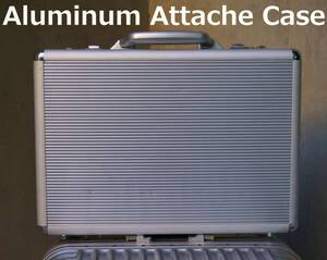 90s アルミアタッシェケース Aluminum Attache Case 書類鞄 ビジネスバッグ 43×30.5