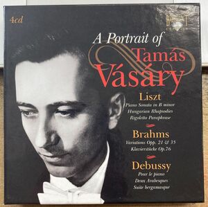 A Portrait of Tamas Vasary 【中古CD】 4枚組 EU盤 タマーシュ・ヴァーシャリ BRILLIANT 93900