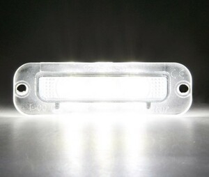 激白光 ! 交換式 ! メルセデス ベンツ LED ナンバー灯 ライセンス ランプ W463 300GE 500GE G320 G500 G36 W460 230GE 300GD ゲレンデ