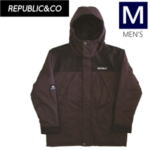 ○ REPUBLIC 36 CHAMBERS JKT Brown Mサイズ メンズ スノーボード スキー ジャケット JACKET スポーツMIX 22-23 日本正規品