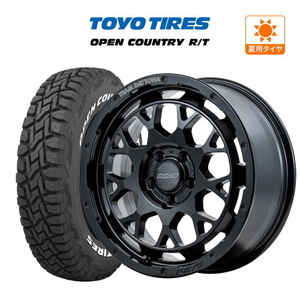 サマー ホイール 4本 5穴114.3 レイズ チームデイトナ M9+ TOYO オープンカントリー R/T 235/70R16 デリカD:5 等