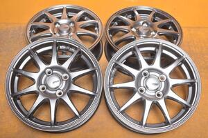 240619500247210　ABELIA　SPORT　14×4.5J　+45　4穴　PCD100　ハブ径67mm　テーパー　4本セット