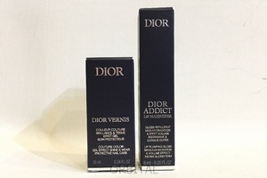 二子玉)Dior ディオール 未開封2点セット ヴェルニ ネイルエナメル NO.887 アディクトリップ マキシマイザー NO.066 総額9,350円