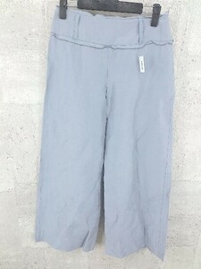 ◇ armani collezioni ガウチョ パンツ 36 グレー系 レディース