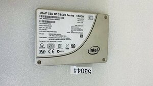 SSD160GB SATA 2.5 インチ SSD160GB 7MM INTEL SSD DC S5300 SERISE 中古 使用時間42644時間