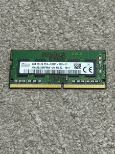 SK HYNIX PC4-2400T ノート用メモリ4GB