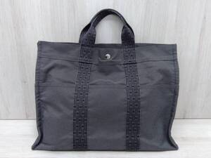 エルメス　HERMES エールラインMM 黒 ハンドバッグ