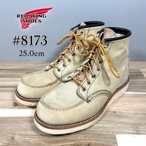 【極美品】RED WING レッドウイング 8173 ラフアウトレザー