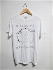 ☆DIESEL ディーゼル デザイン プリント ロゴ Tシャツ 半袖/メンズ/M 